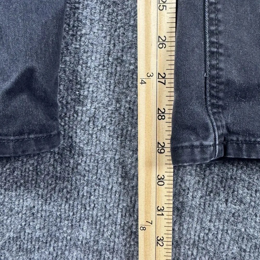 Signature By Levis Strauss Athletic Fit Jeans Mens 32X30 Black Mid Rise